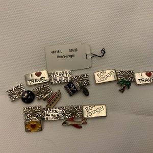 B6/ Beads for Cookie Lee Bracelet 48118  -large  Bon Voyage!